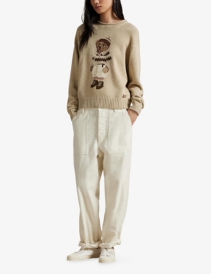 Polo Ralph Lauren Women's Sweaters Ralph Lauren - Sweater Pullover - Beige In Brown