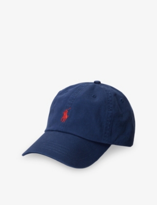 Polo Ralph Lauren Womens  Logo-embroidered Cotton Baseball Cap