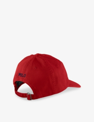 POLO RALPH LAUREN: Logo-Embroidered Cotton Baseball Cap