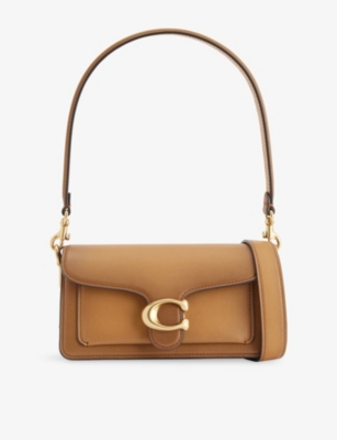 Coach Womens B4/honey Brown Tabby 20 Leather Shoulder Bag