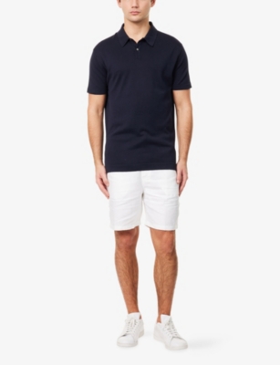 DEREK ROSE: Jacob Short-Sleeve Cotton-Knit Polo Shirt
