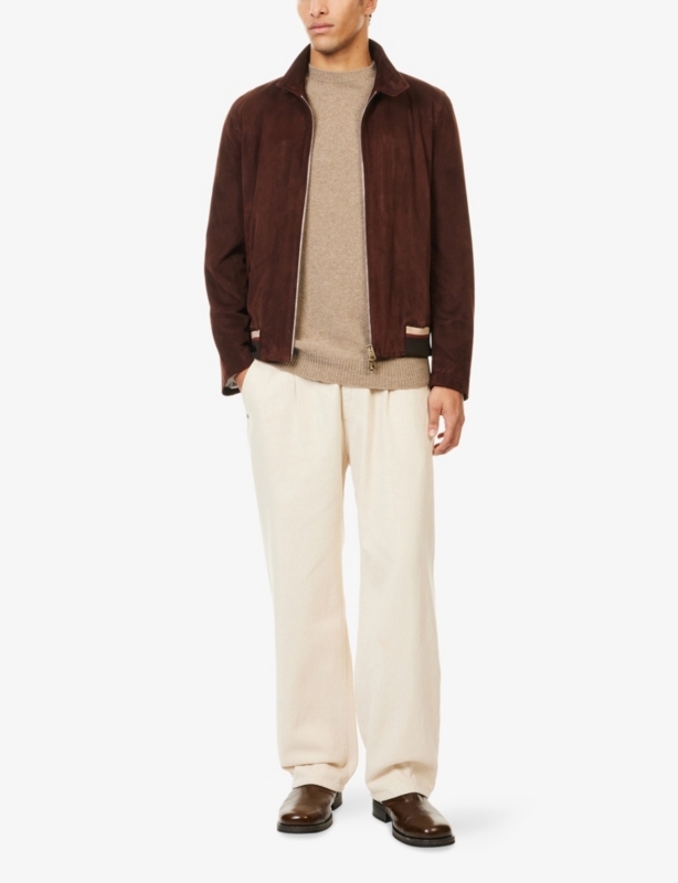 Crewneck Knitted Wool Jumper