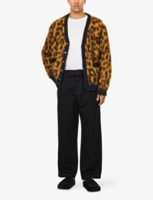 BOUND: Workwear Wide-Leg Cotton Trousers