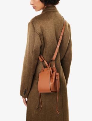 RESELFRIDGES: Pre-Loved Loewe Hammock Mini Leather Shoulder Bag