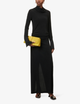 DARKPARK: Filipa Cuff Stretch-Jersey Maxi Dress
