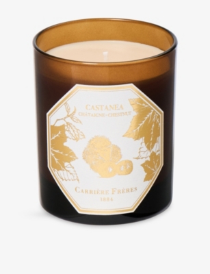 CARRIERE FRERES: Chestnut Scented Vegetable-Wax Candle 185g