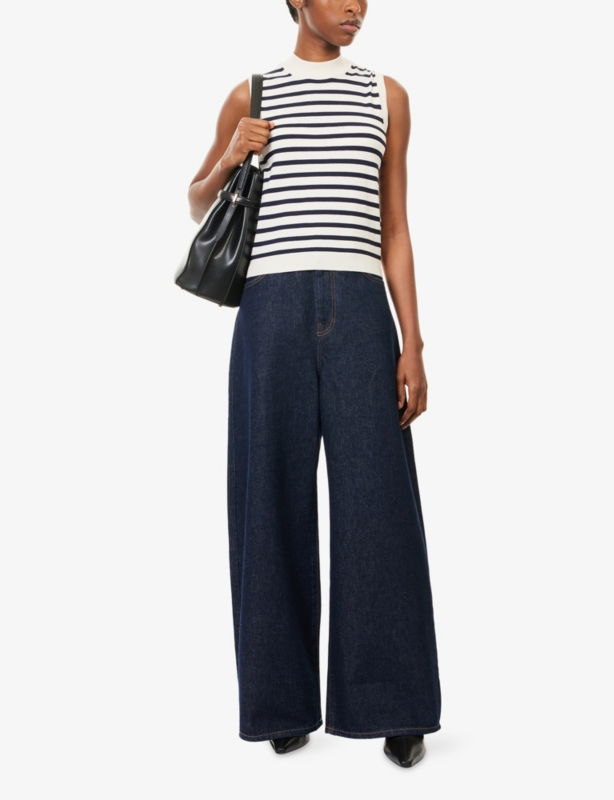 Stallo Striped Knitted Top