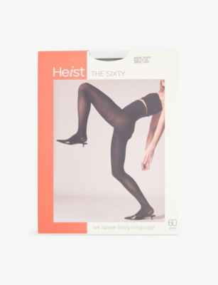 Heist Studios Womens The Sixty Opaque 60 Denier Tights Black