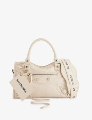RESELFRIDGES: Pre-Loved Balenciaga Mini Motocross Classic City Leather Satchel