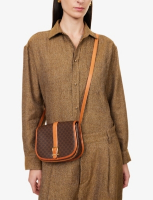 RESELFRIDGES: Pre-Loved Celine Macadam Coated Canvas Crossbody