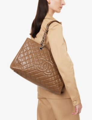 RESELFRIDGES: Pre-Loved Chanel Grand Shopping Leather Tote Bag