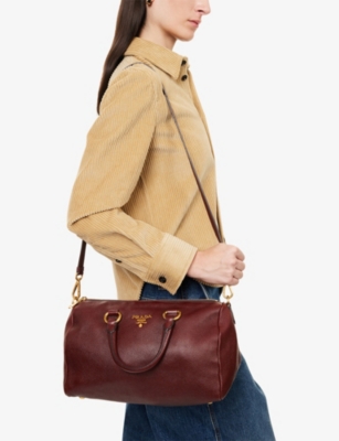 RESELFRIDGES: Pre-loved Prada Leather Satchel