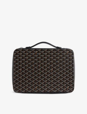 RESELFRIDGES: Pre-Loved Goyard Goyardine Universal Companion Coated-Canvas Portfolio