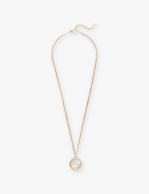 RESELFRIDGES: Pre-Loved Gucci Interlocking G Sterling Silver Pendant Necklace