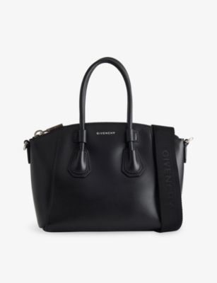 RESELFRIDGES: Pre-Loved Givenchy Antigona Leather Top-Handle To-Handle Bag