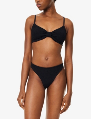 Hunza G Womens  Alicia Bikini Set In Black