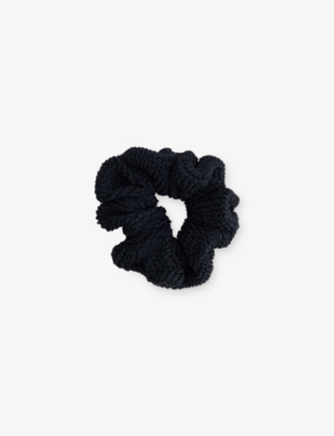 HUNZA G: Seersucker Stretch-Woven Scrunchie
