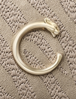 CARTIER: Panthère C de Cartier Leather Card Holder