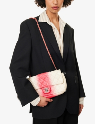 RESELFRIDGES: Pre-Loved Chanel Timeless Flap Leather Shoulder Bag