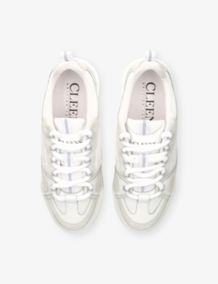 CLEENS: Essential Suede And Mesh Trainers