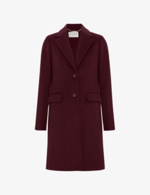 PHASE EIGHT: Lydia Single-Breasted Wool-Blend Coat