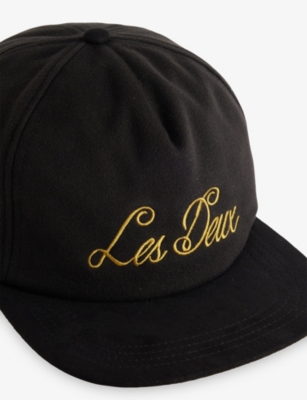 LES DEUX: Logo-Embroidered Cotton Baseball Cap