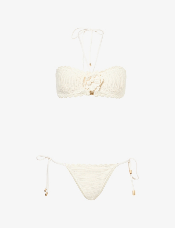 Awaken Crochet Flower Bikini