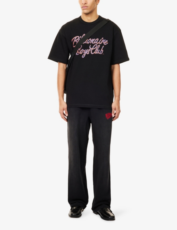 Graphic-Print Short-Sleeve Cotton T-Shirt