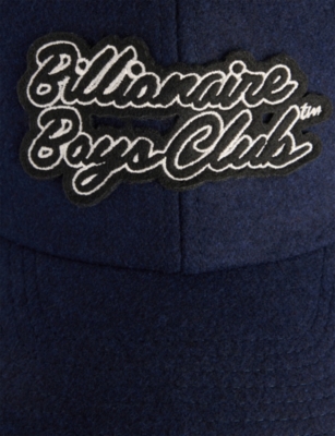 BILLIONAIRE BOYS CLUB: Script-Logo Wool-Blend Baseball Cap