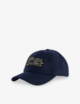 BILLIONAIRE BOYS CLUB: Script-Logo Wool-Blend Baseball Cap