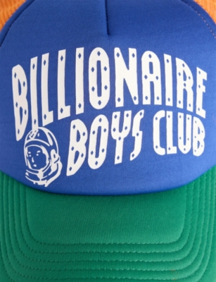 BILLIONAIRE BOYS CLUB: Arch Logo Mesh-Back Woven Trucker Cap