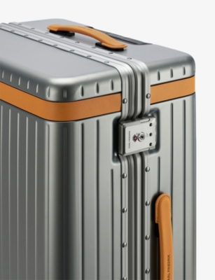 Carl Friedrik The Check-in 4-wheel Suitcase 68cm In Multi