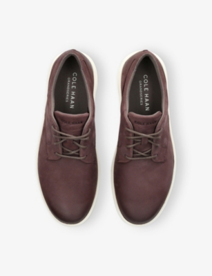 COLE HAAN: Grand Crosscourt Daily Nubuck-Leather Trainers