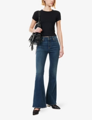 RAG & BONE: Luca Baby Tee Modal-Jersey Top