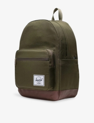 Herschel Supply Co Womens Ivy Green/chicory Coffee Pop Quiz Woven Backpack 25l