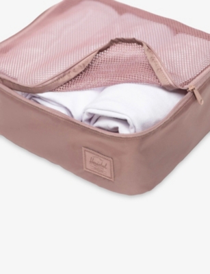 Herschel Supply Co Ash Rose Tonal Kyoto Packing Cubes Set Of Four