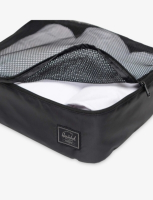 Herschel Supply Co Black Tonal Kyoto Packing Cubes Set Of Four In Black