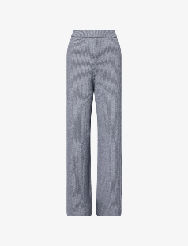 Bethanie Wide-Leg Knitted Trousers