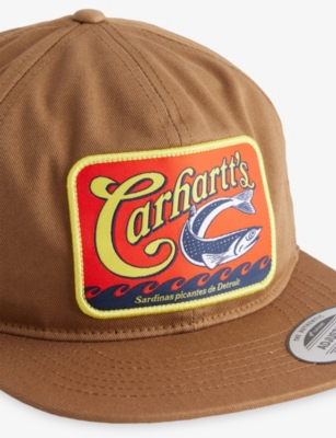 CARHARTT WIP: Sardinas Logo-Patch Cotton-Twill Baseball Cap