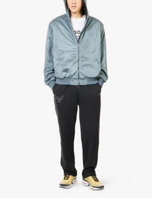 NEW ERA: Chicago Bulls NBA Faux-Suede Hooded Jacket