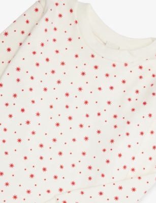 Sleepy Doe Tar-print Long-sleeves Cotton-jersey Pyjama Set 1-13