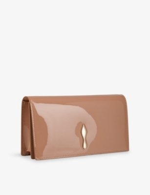 Christian Louboutin Bettina Patent Leather Clutch Bag