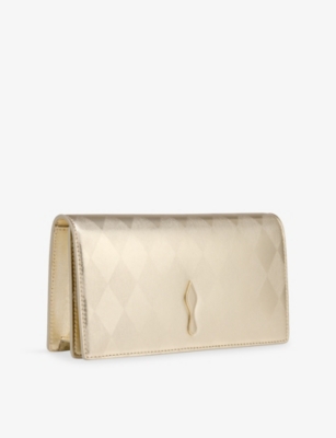 Christian Louboutin Womens  Bettina Leather Clutch Bag