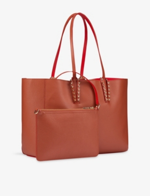 CHRISTIAN LOUBOUTIN: Cabata Soft Small Calf-Leather Tote Bag