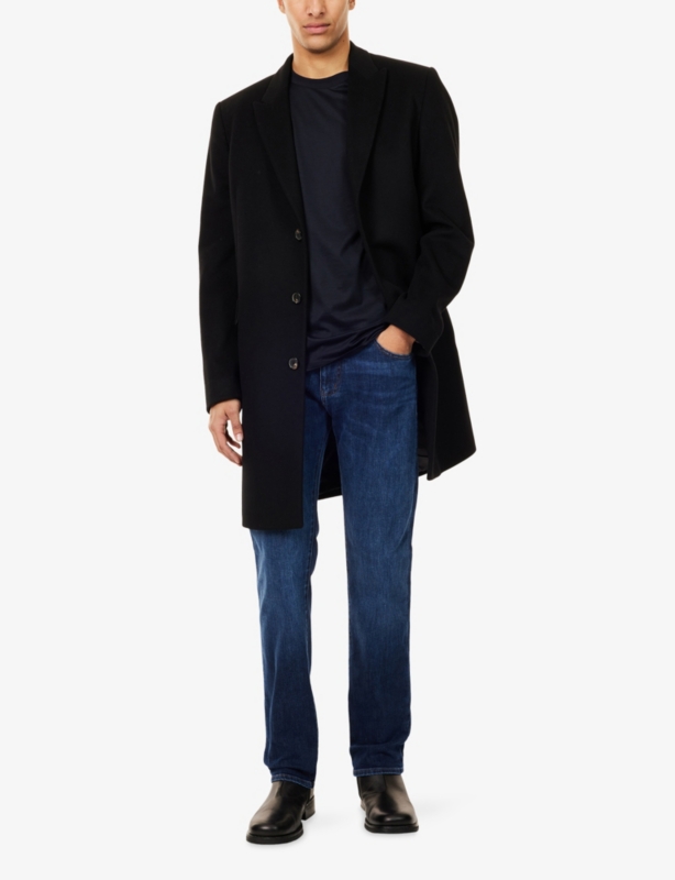 Logo-Embroidered Short-Sleeves Stretch-Cotton T-Shirt