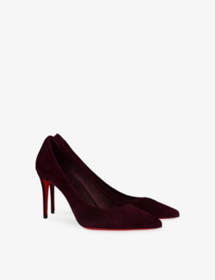Christian Louboutin Sporty Kate 85 Suede Pumps