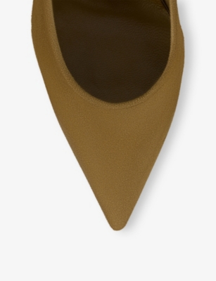 CHRISTIAN LOUBOUTIN: Sporty Kate 85 Suede Heeled Pumps