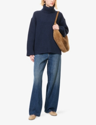 SKALL STUDIO: Diana Turtleneck Wool Jumper