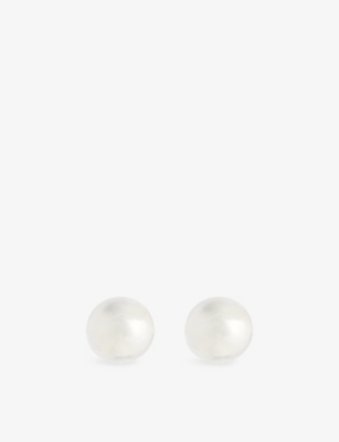 PLOW: Balloon Sterling-Silver Stud Earrings