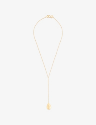 PLOW: Drop Sterling-Silver Pendant Necklace